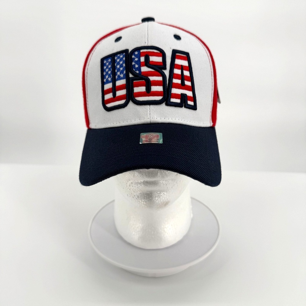 USA Embroidered American Flag Baseball Hat Cap